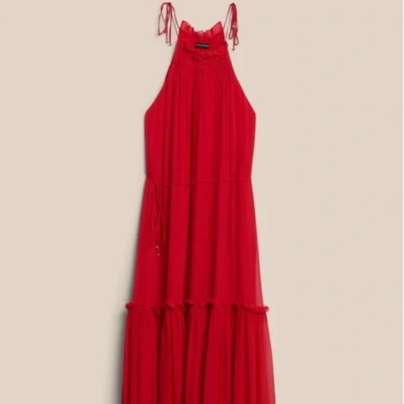 Banana Republic Maxi dress with silk - Picture 3 of 4